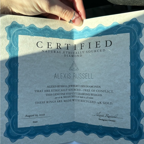 Alexis Russell ring - Picture 6 of 7